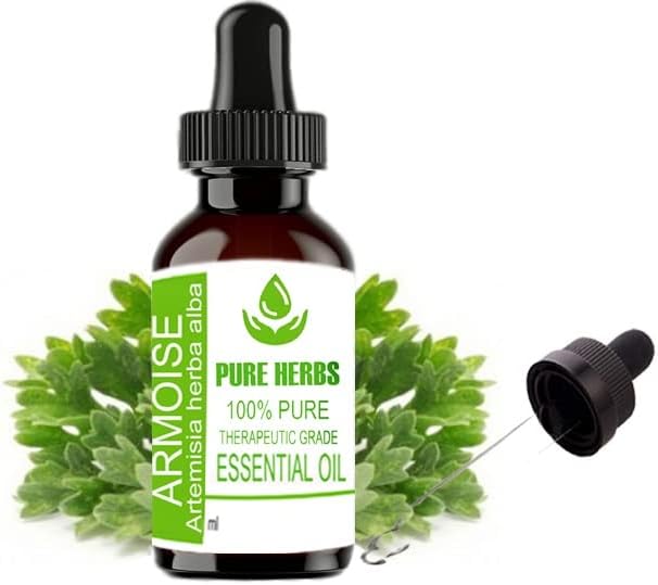 Армуаз от чисти билки (Artemisia herba alba) е Чисто и Натурално Етерично масло Терапевтичен клас 30 мл