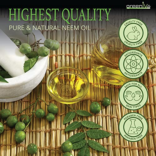GreenIVe - Маслото от Neem - Органично отглеждани маслото от Neem на първо студено пресовано - Специално на (32