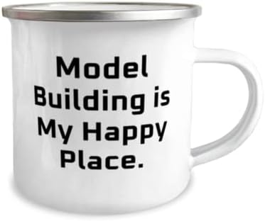 Създаване на модели - моето Щастливо Място. Модельная Строителна Чаша за къмпинг на 12 унции, Забавни подаръци за изграждане