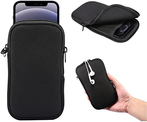 Калъф за телефон Vaxson Черно, Съвместим с водоустойчив калъф Huawei nova lite 3 Dry Bag [Без защитно фолио за екрана]